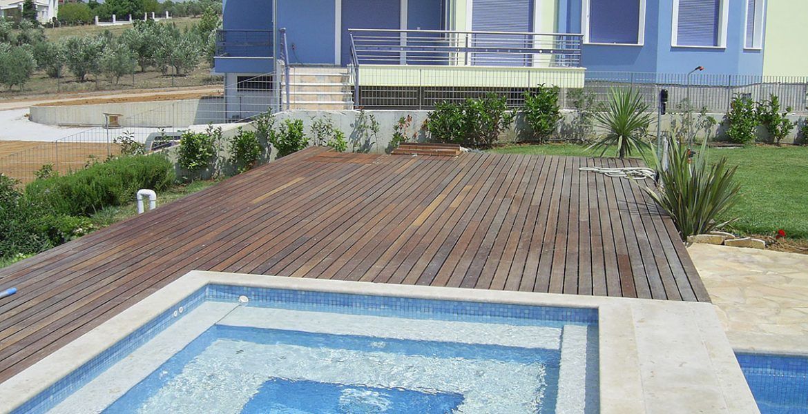 Exterior wooden Decks
