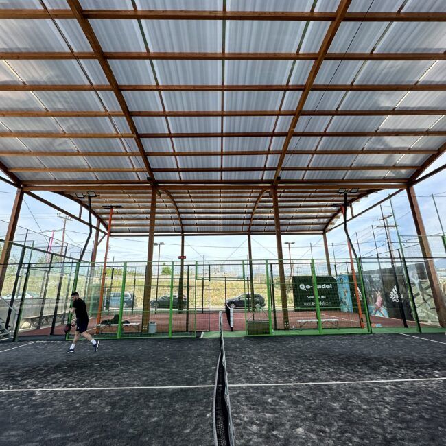 Timber Padel Court